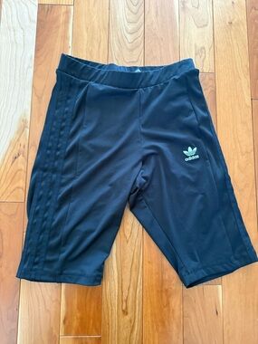 Womens Adidas Black Bike Shorts Size Small